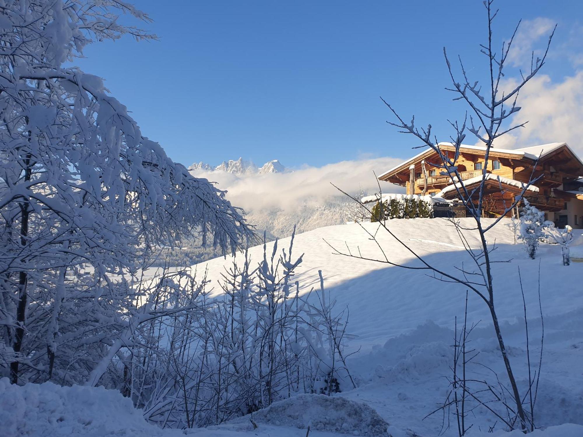 Ferienwohnung Griesbachhof Oberndorf in Tirol Exterior foto