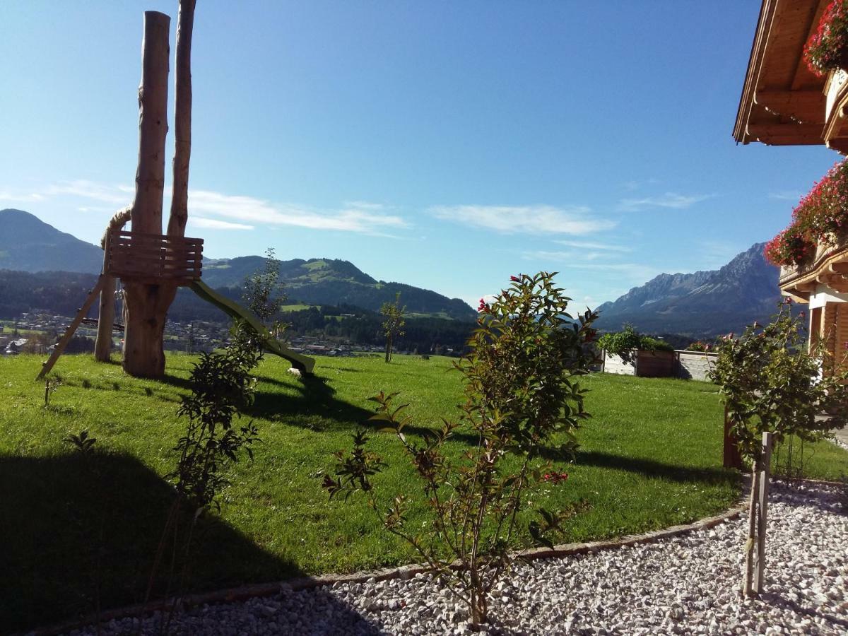Ferienwohnung Griesbachhof Oberndorf in Tirol Exterior foto